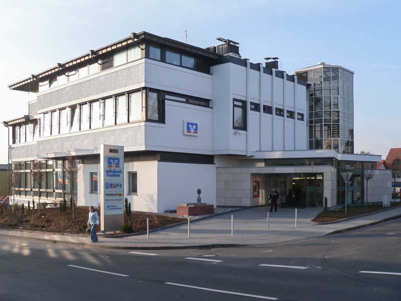 Gebäude Volksbank Franken