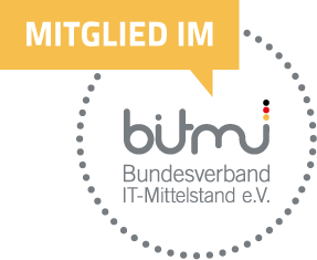 Logo BITMi Mitglied in Bundesverband IT-Mittelstand e. V.